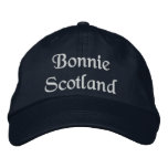 Bonnie Scotland hat - a quality Scottish souvenir embroidered hats