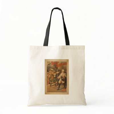 Bonnie Scotland,  'Humphrey Accuses Buchanan' Canvas Bag by photochrom