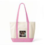 Bonnie The Ferret Flower Canvas Bag