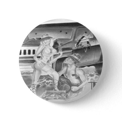 Bonny n Clyde Button by mykinkykitchen