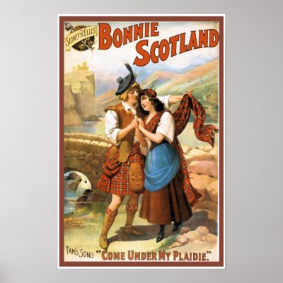 Bonny Scotland Posters by FRUITLOOPY