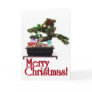 Bonsai Christmas Tree Greeting Card
