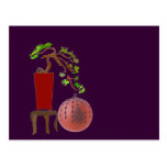 Bonsai Christmas Tree Post Cards
