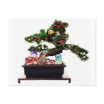 Bonsai Christmas Tree postcards