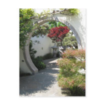 Bonsai House Arch at U.S. National Arboretum Post Card