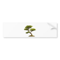 Bonsai plant bumper stickers