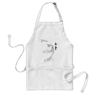 Bonsai Sketch Apron by Robert Steven by RobertSteven