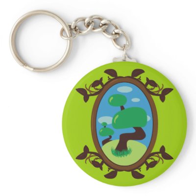 Bonsai Tree Key Chains by toxiferous