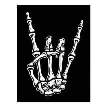 Bony Rock Hand Post Card
