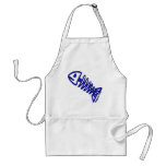 BonyFish Blue by FishTs.com Aprons