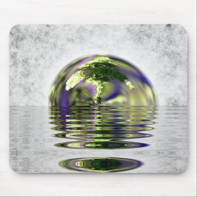 Bonzi Globe Mouse Mat by kahmier