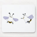 Boo Bee mousepads