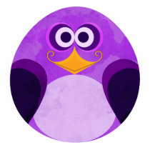 Boo Bird Sculpture Pin Cut Outs