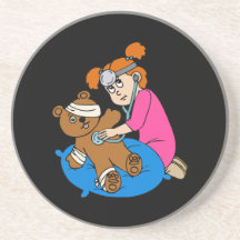 Boo-Boo Bear & Kid Doctor Coasters