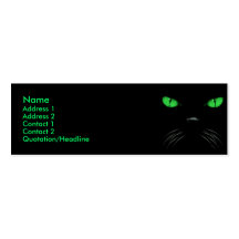 Boo - Emerald Profile Card Business Card Templates