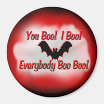 Boo! Fridge Magnets