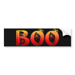 Boo Halloween bumper stickers