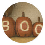 Boo Halloween Pumpkin sticker