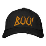 Boo! Hat embroidered hats