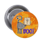 boo kitty pinback buttons