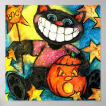 Boo Kitty Print