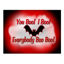 Boo! postcards