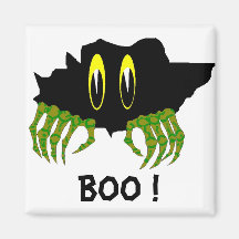 BOO ! REFRIGERATOR MAGNET