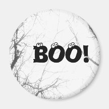 Boo!  Scary Magnet