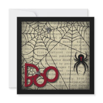 Boo Square Personalized Invites