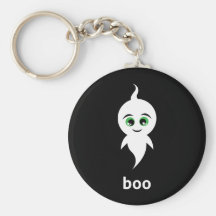 Boo the Ghost Key Chain