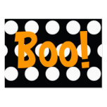 Boo! Treat Bag Tag business cards