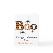 BOO with Spiders Halloween