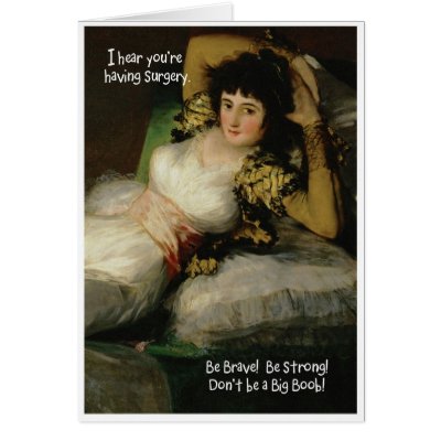 Boob Job Greeting Cards