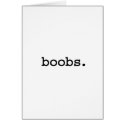 boobs. cards