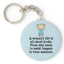 Boobs Keychain