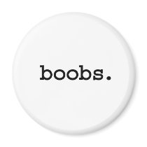 boobs. refrigerator magnets