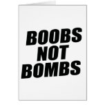 BOOBS NOT BOMBS cards