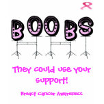 Boobs Support t-shirts