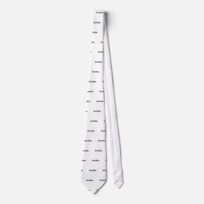 boobs. custom tie by dirtyword