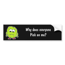 Booger Man! - Funny Bumper Sticker