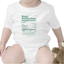 Booger Nutrition Facts Tees