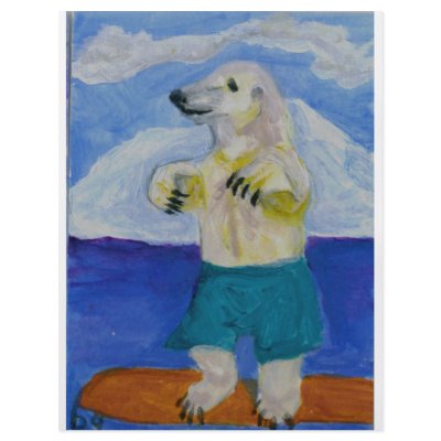 Boogie Board Bear Full Color Flyer by Flags1