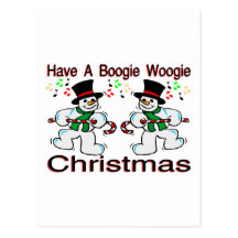 Boogie Christmas Postcards