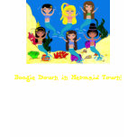 Boogie Down in Mermaid Town Ladies T-shirt