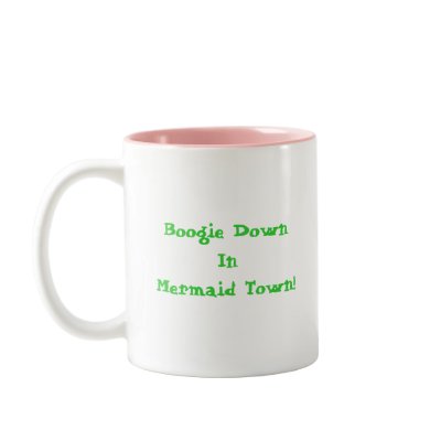 Boogie Down in Mermaid Town Mug by KirstenEdwards