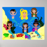 Boogie Down in Mermaid Town Poster