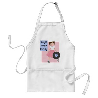 Boogie Woogie Darling Apron by mariannegilliand