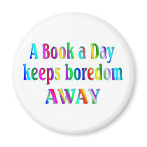 Book a Day Refrigerator Magnets