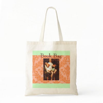 Book Bag tote by misacookie
