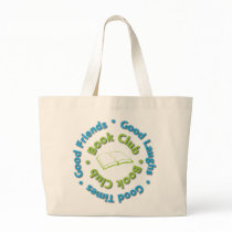 book club good friends bag